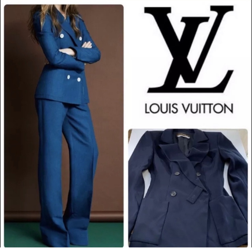 Louis Vuitton Navy Uniform Jacket